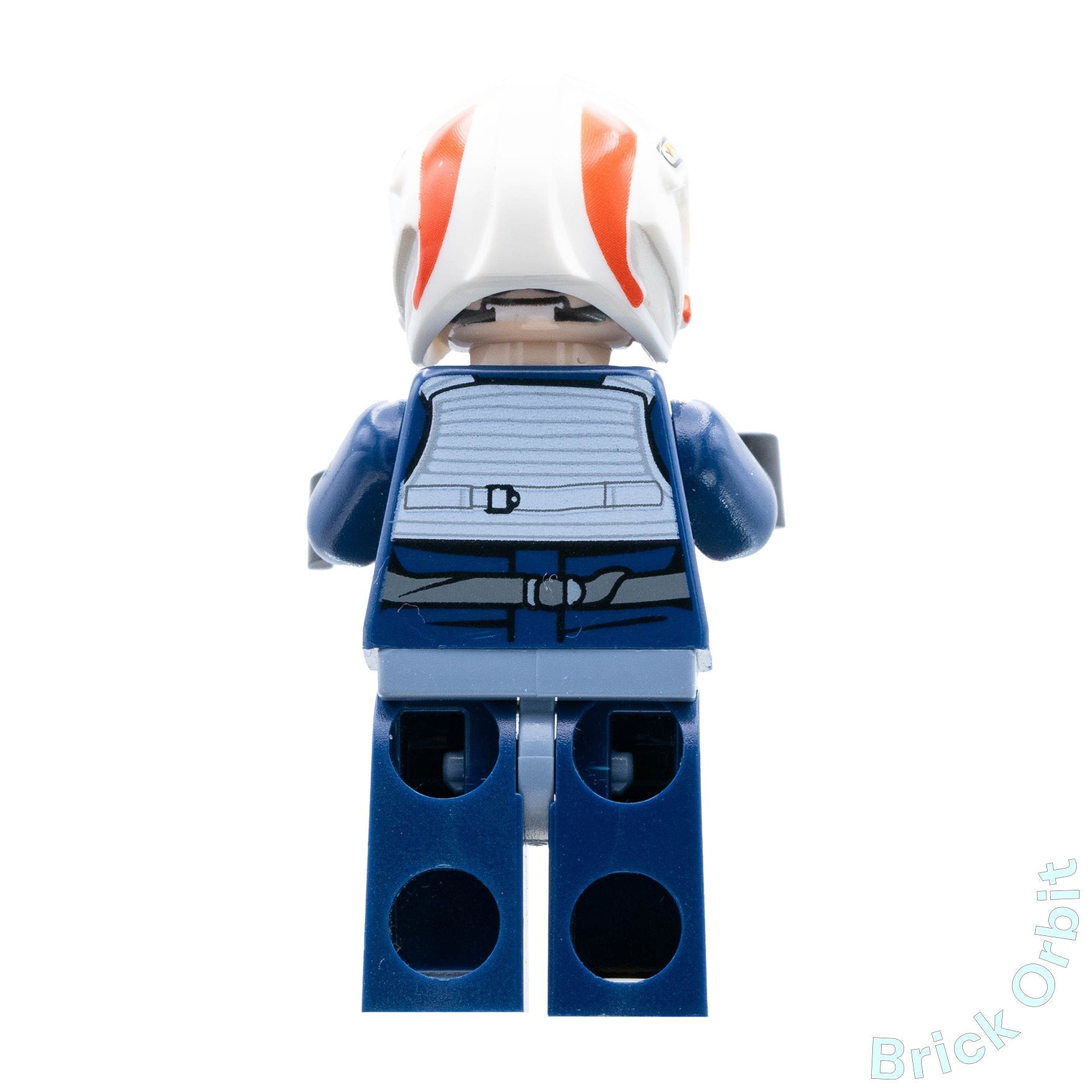 Genuine REBEL PILOT Y-WING (DARK BLUE JUMPSUIT) (sw0801) - Star Wars - Used LEGO® Minifigure from set 75162-1 - Product Image from Brick Orbit