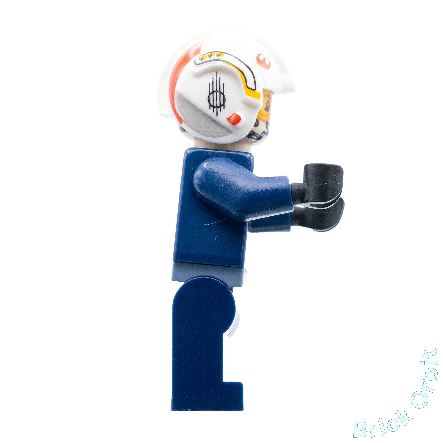 Genuine REBEL PILOT Y-WING (DARK BLUE JUMPSUIT) (sw0801) - Star Wars - Used LEGO® Minifigure from set 75162-1 - Product Image from Brick Orbit