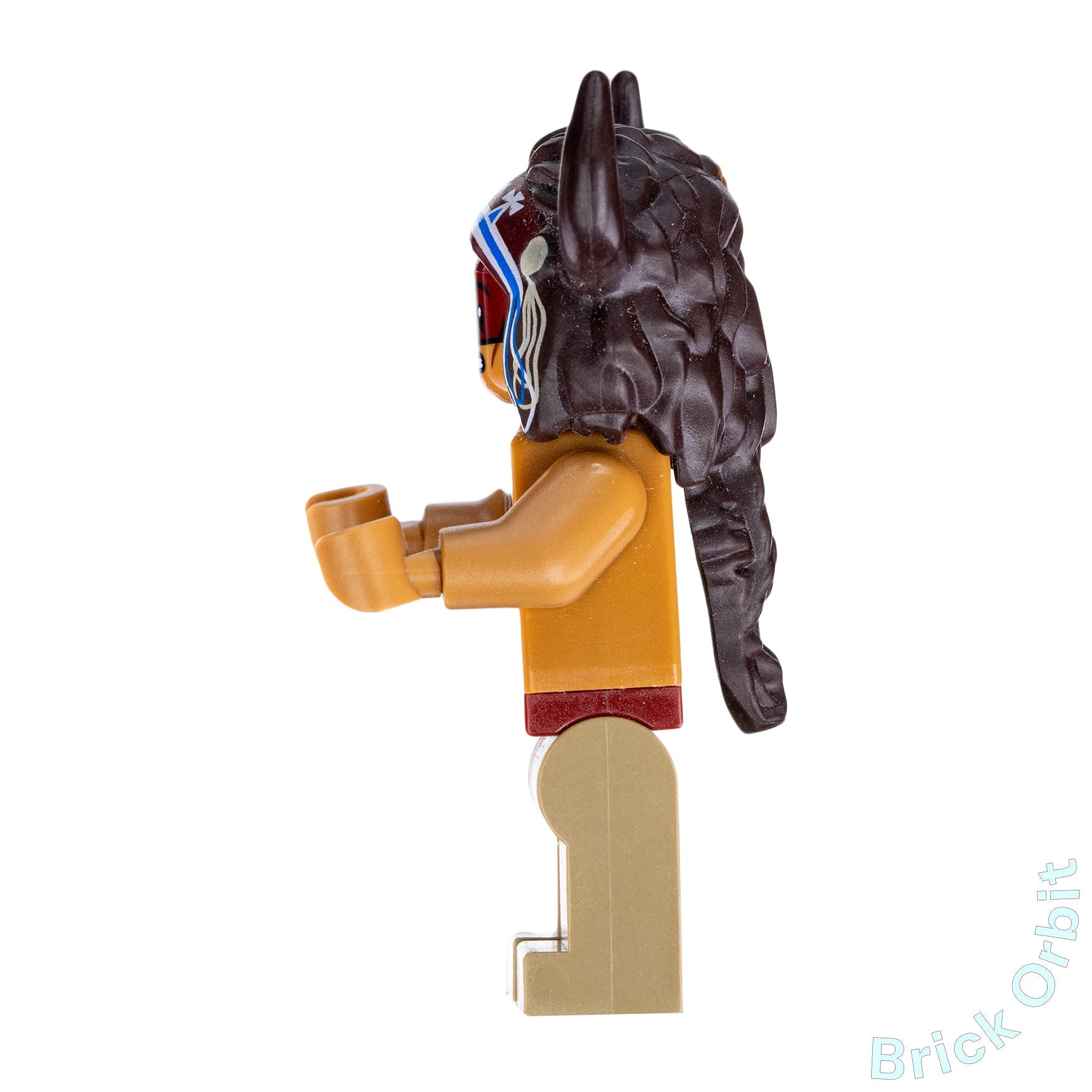 Genuine RED KNEE (tlr003) - The Lone Ranger - Used LEGO® Minifigure from set 79107 - 1 - Product Image from Brick Orbit