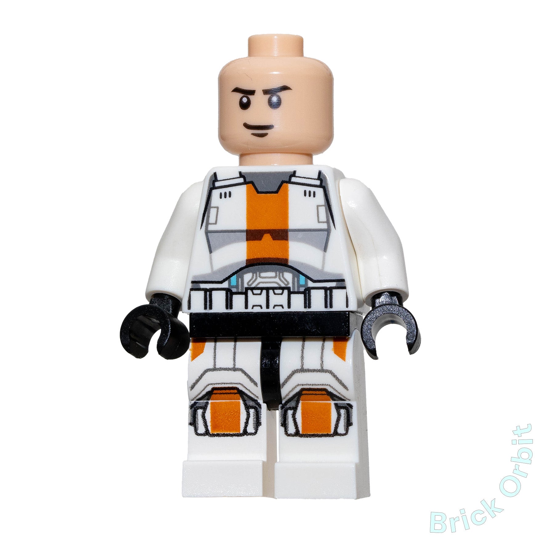 Genuine REPUBLIC TROOPER (SMIRK) (sw0440) - Star Wars - Used LEGO® Minifigure from set 75001-1 - Product Image from Brick Orbit