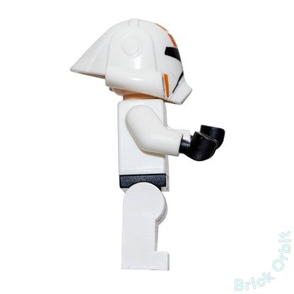 Genuine REPUBLIC TROOPER (SMIRK) (sw0440) - Star Wars - Used LEGO® Minifigure from set 75001-1 - Product Image from Brick Orbit