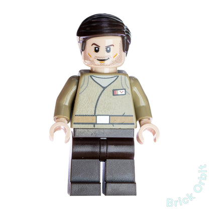 Genuine RESISTANCE OFFICER (MAJOR BRANCE) (sw0876) - Star Wars - Used LEGO® Minifigure from set 75184 - 1 - Product Image from Brick Orbit