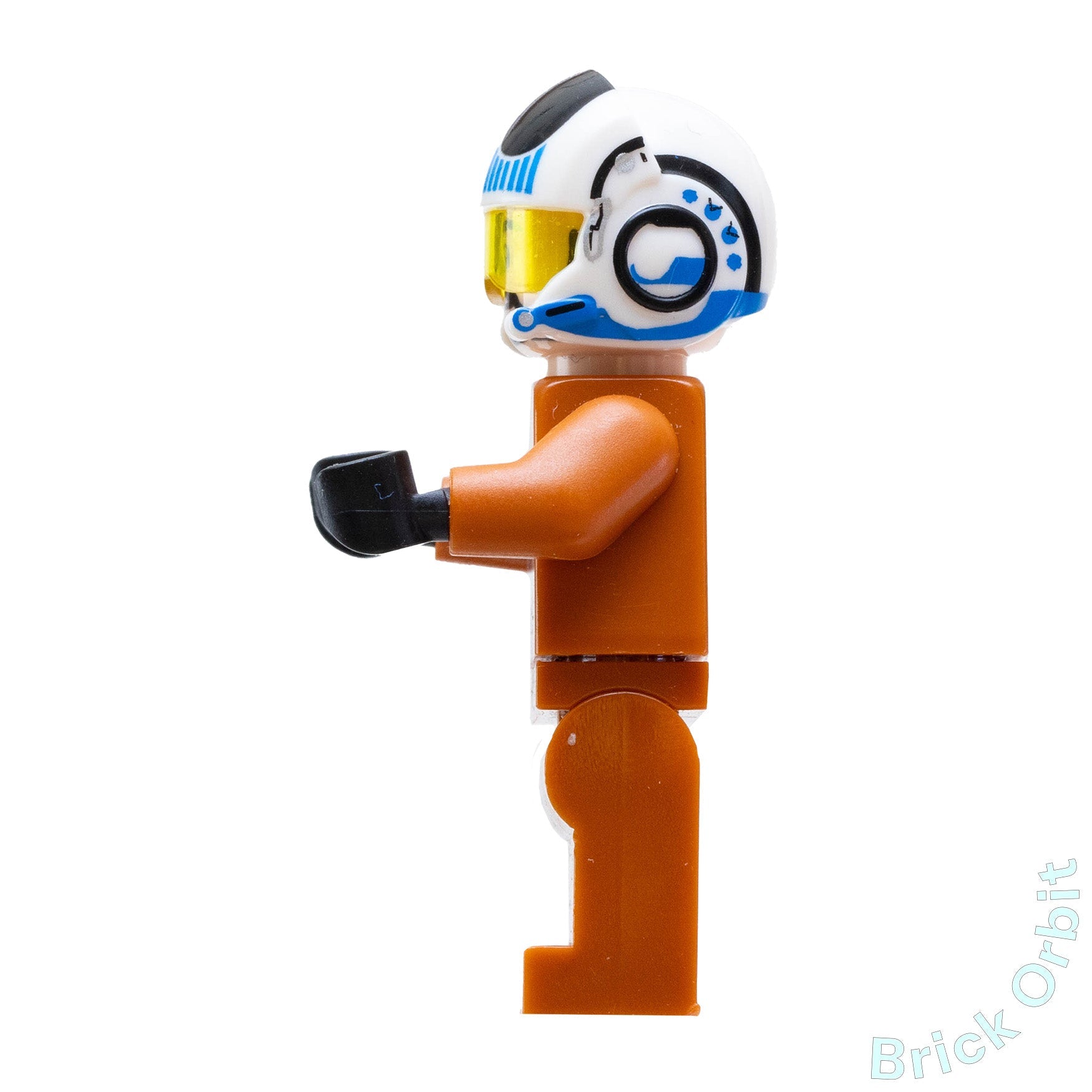 Genuine RESISTANCE PILOT X - WING (TEMMIN 'SNAP' WEXLEY) (sw0705) - Star Wars - Used LEGO® Minifigure from set 75125 - 1 - Product Image from Brick Orbit