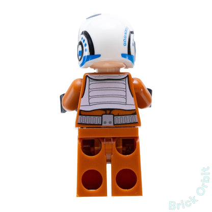 Genuine RESISTANCE PILOT X - WING (TEMMIN 'SNAP' WEXLEY) (sw0705) - Star Wars - Used LEGO® Minifigure from set 75125 - 1 - Product Image from Brick Orbit