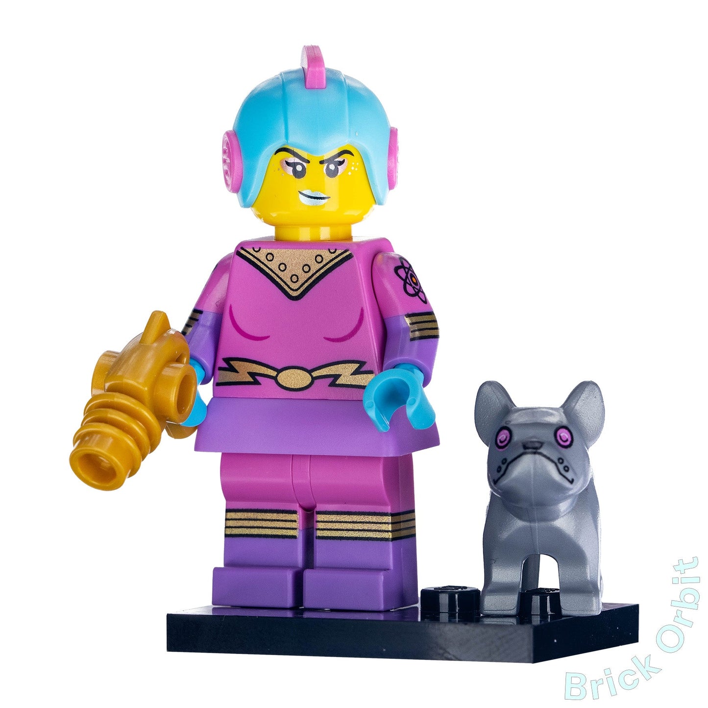 Genuine RETRO SPACE HEROINE, SERIES 26 (col439) - Collectible Minifigures - New LEGO® Minifigure - Product Image from Brick Orbit