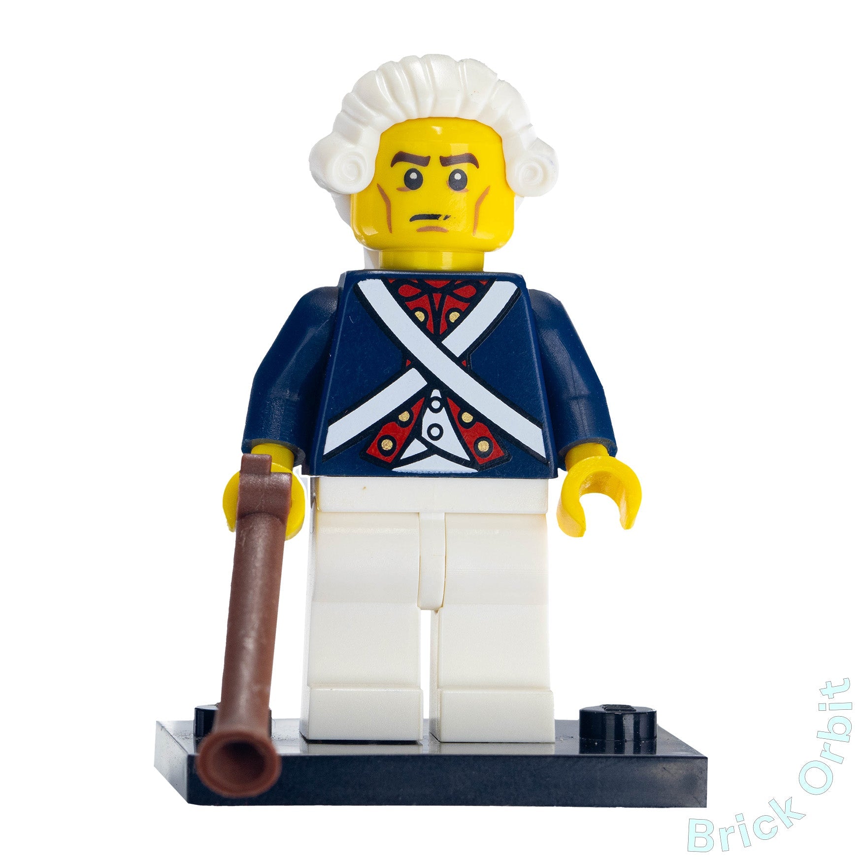 Genuine REVOLUTIONARY SOLDIER, SERIES 10 (col156) - Collectible Minifigures - Used LEGO¨ Minifigure - Product Image from Brick Orbit