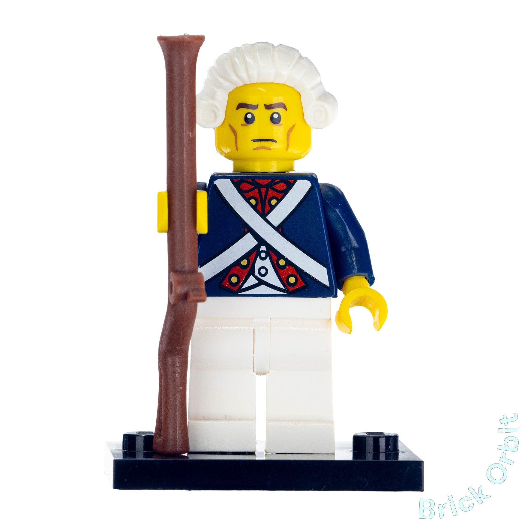 Genuine REVOLUTIONARY SOLDIER, SERIES 10 (col156) - Collectible Minifigures - Used LEGO¨ Minifigure - Product Image from Brick Orbit