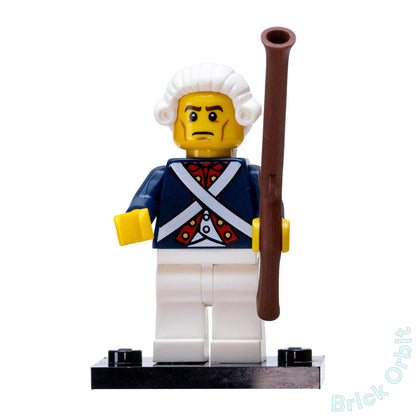 Genuine REVOLUTIONARY SOLDIER, SERIES 10 (col156) - Collectible Minifigures - Used LEGO® Minifigure - Product Image from Brick Orbit