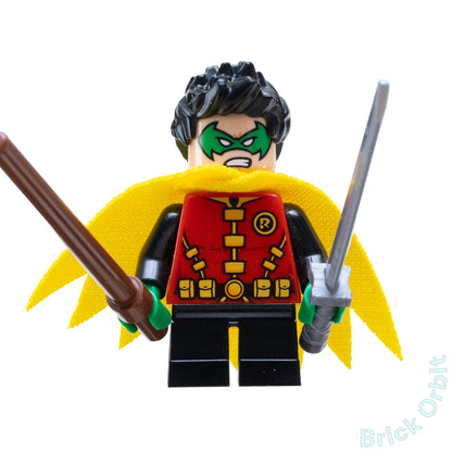 Genuine ROBIN (sh588) - Dc Comics Super Heroes - Used LEGO® Minifigure - Product Image from Brick Orbit