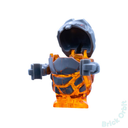 Genuine ROCK MONSTER (pm002) - Power Miners - Used LEGO® Minifigure from set 8960-1 - Product Image from Brick Orbit