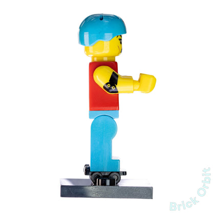 Genuine ROLLER DERBY GIRL, SERIES 9 (col136) - Collectible Minifigures - Used LEGO® Minifigure - Product Image from Brick Orbit