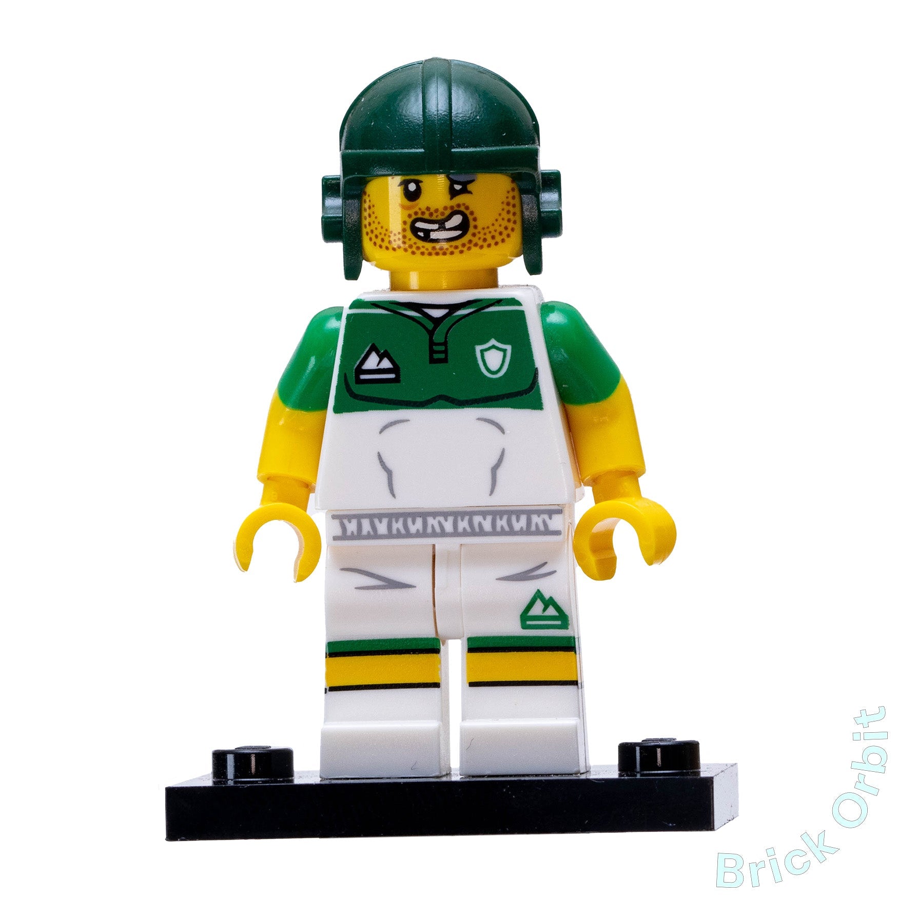 Genuine RUGBY PLAYER (col354) - Collectible Minifigures - Used LEGO® Minifigure - Product Image from Brick Orbit