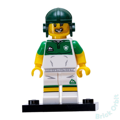 Genuine RUGBY PLAYER (col354) - Collectible Minifigures - Used LEGO® Minifigure - Product Image from Brick Orbit