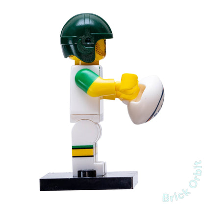 Genuine RUGBY PLAYER (col354) - Collectible Minifigures - Used LEGO® Minifigure - Product Image from Brick Orbit
