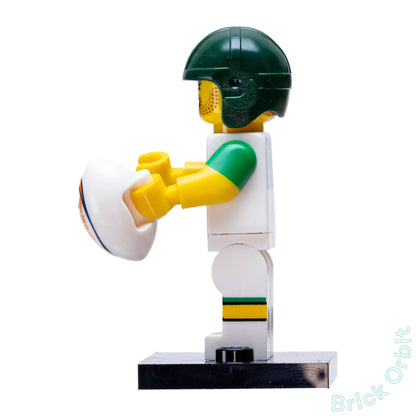 Genuine RUGBY PLAYER (col354) - Collectible Minifigures - Used LEGO® Minifigure - Product Image from Brick Orbit