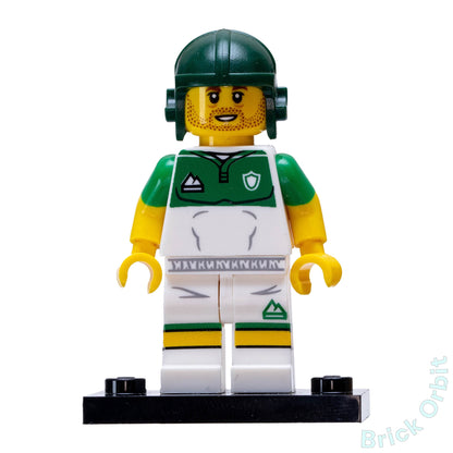 Genuine RUGBY PLAYER (col354) - Collectible Minifigures - Used LEGO® Minifigure - Product Image from Brick Orbit