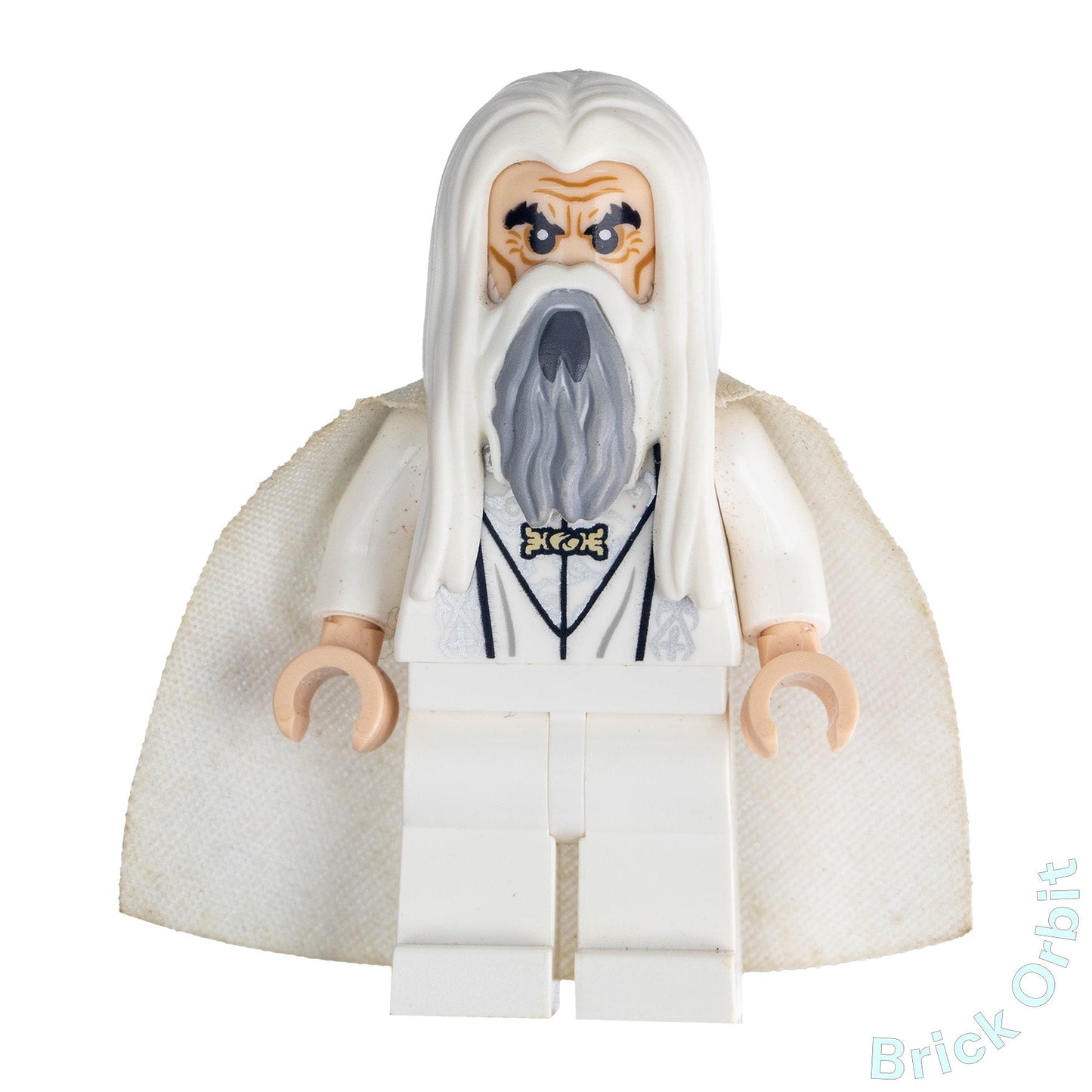 Genuine SARUMAN (lor058) - The Hobbit And The Lord Of The Rings - Used LEGO® Minifigure from set 79005 - 1 - Product Image from Brick Orbit