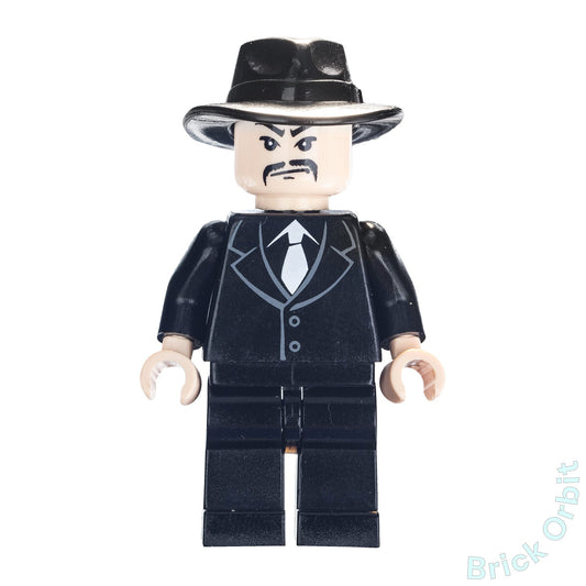 Genuine SHANGHAI GANGSTER MOUSTACHE (iaj027) - Indiana Jones - Used LEGO® Minifigure from set 7682 - 1 - Product Image from Brick Orbit