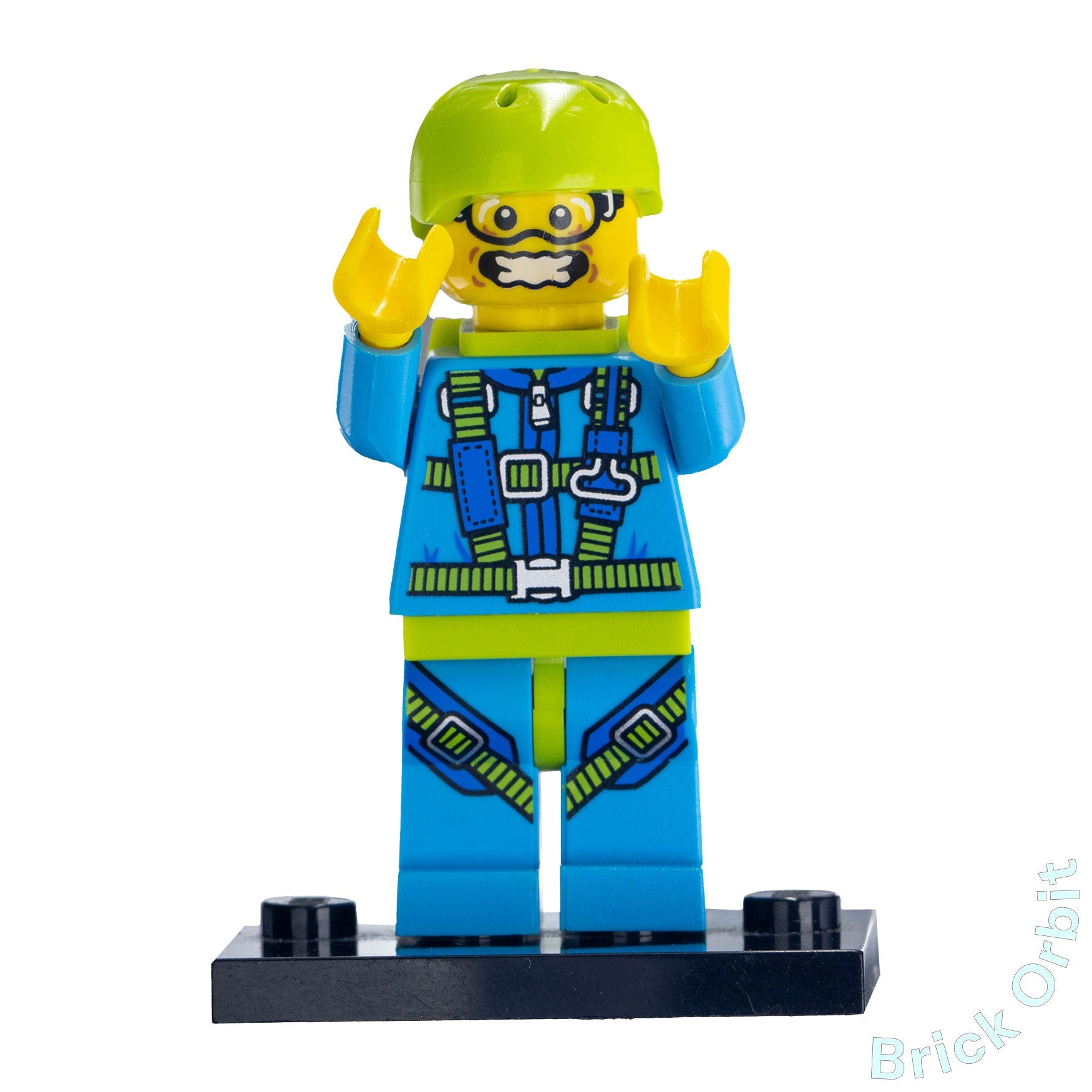Genuine SKYDIVER, SERIES 10 (col150) - Collectible Minifigures - Used LEGO¨ Minifigure - Product Image from Brick Orbit