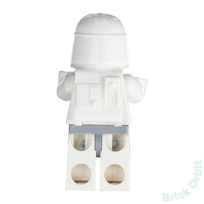 Genuine SNOWTROOPER, LIGHT BLUISH GRAY HIPS, WHITE HANDS (HOTH STORMTROOPER) (sw0115) - Star Wars - Used LEGO® Minifigure - Product Image from Brick Orbit