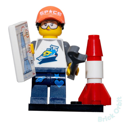 Genuine SPACE FAN (col363) - Collectible Minifigures - Used LEGO® Minifigure - Product Image from Brick Orbit