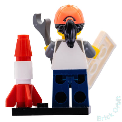 Genuine SPACE FAN (col363) - Collectible Minifigures - Used LEGO® Minifigure - Product Image from Brick Orbit