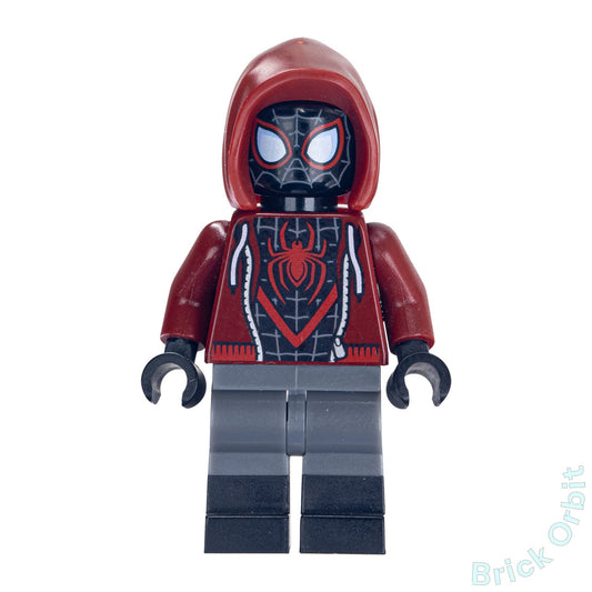 Genuine SPIDER - MAN (MILES MORALES) (sh0943) - Marvel Super Heroes - Used LEGO® Minifigure from set 76276 - 1 - Product Image from Brick Orbit