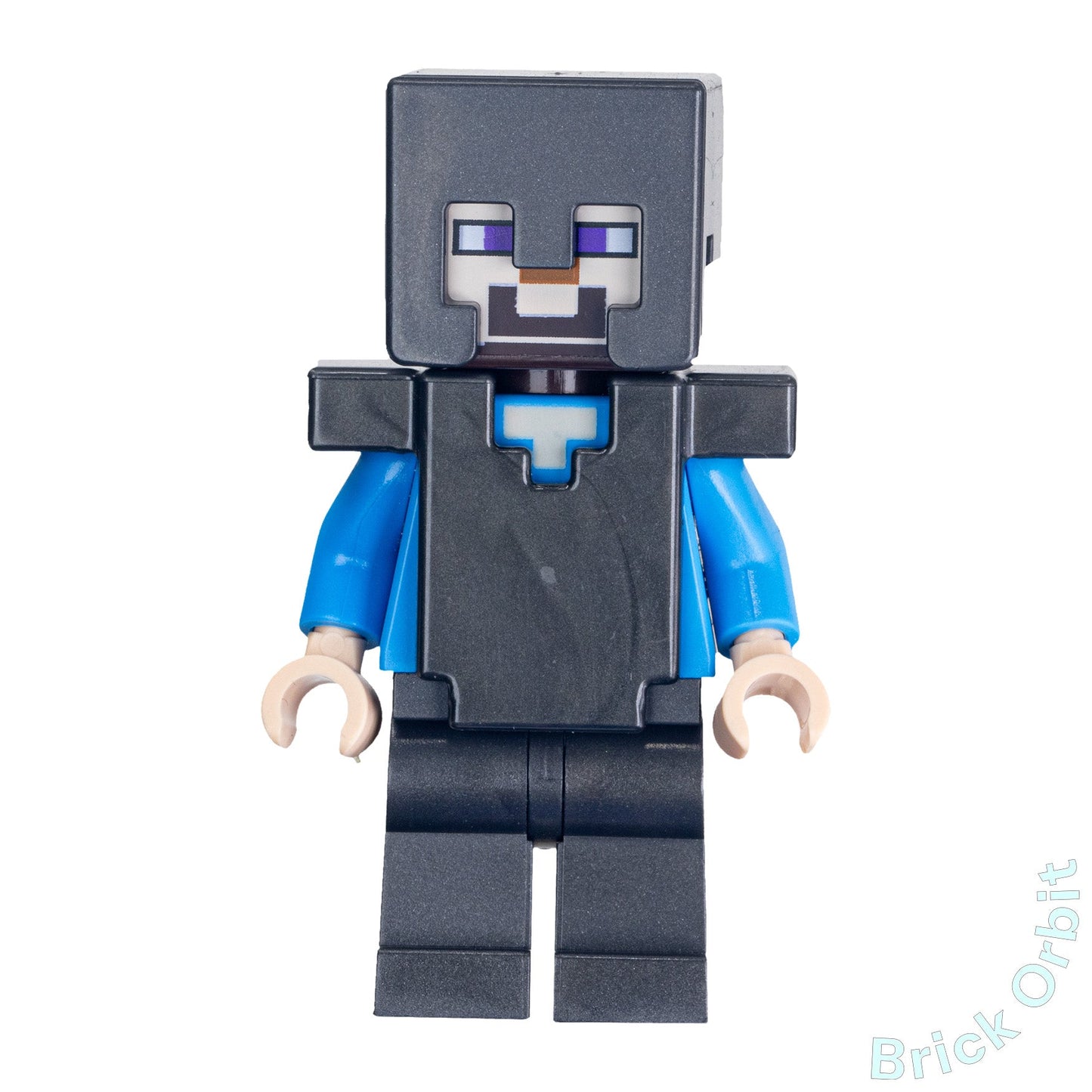 Genuine STEVE WITH ARMOUR (min098) - Minecraft - Used LEGO® Minifigure from set 21172 - 1 - Product Image from Brick Orbit