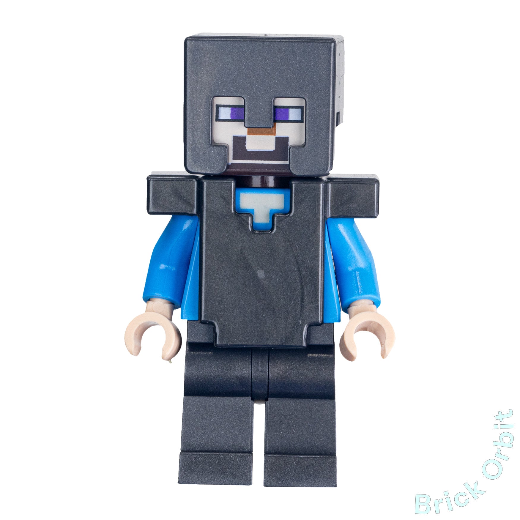 Genuine STEVE WITH ARMOUR (min098) - Minecraft - Used LEGO® Minifigure from set 21172 - 1 - Product Image from Brick Orbit