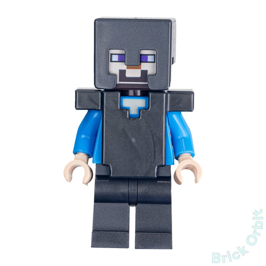 Genuine STEVE WITH ARMOUR (min098) - Minecraft - Used LEGO® Minifigure from set 21172 - 1 - Product Image from Brick Orbit