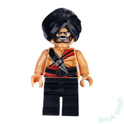 Genuine TEMPLE GUARD 2 (iaj035) - Indiana Jones - Used LEGO® Minifigure from set 7199 - 1 - Product Image from Brick Orbit
