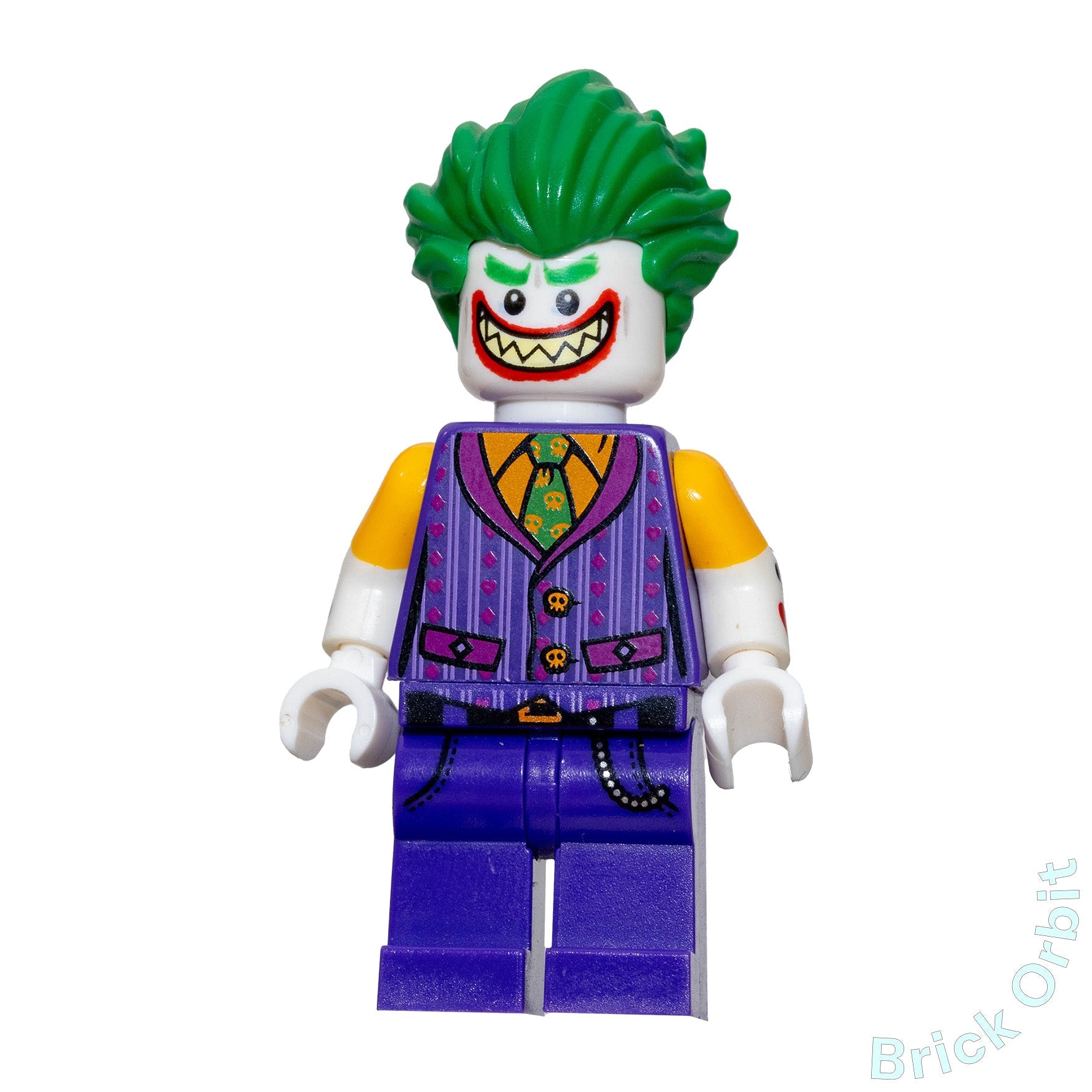 Genuine THE JOKER (sh447) - The Lego Batman Movie - Used LEGO® Minifigure from set 70922-1 - Product Image from Brick Orbit