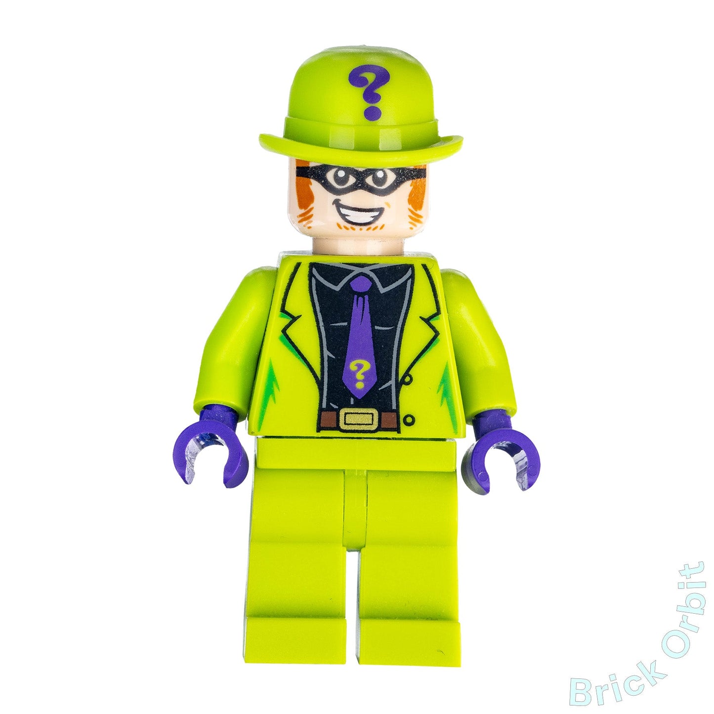 Genuine THE RIDDLER (sh593) - Dc Comics Super Heroes - Used LEGO® Minifigure - Product Image from Brick Orbit