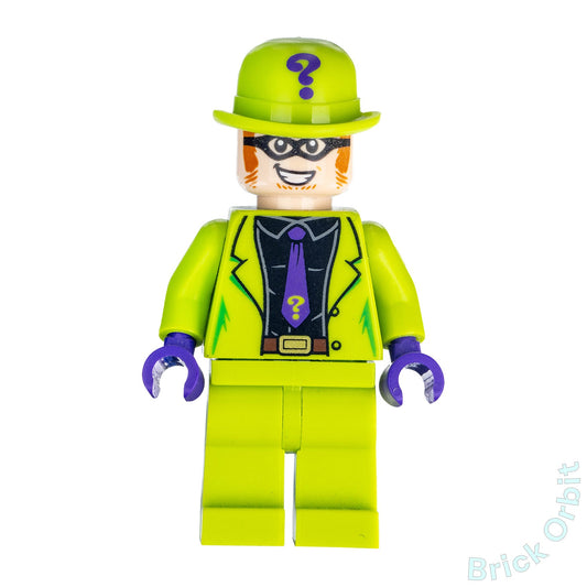 Genuine THE RIDDLER (sh593) - Dc Comics Super Heroes - Used LEGO® Minifigure - Product Image from Brick Orbit