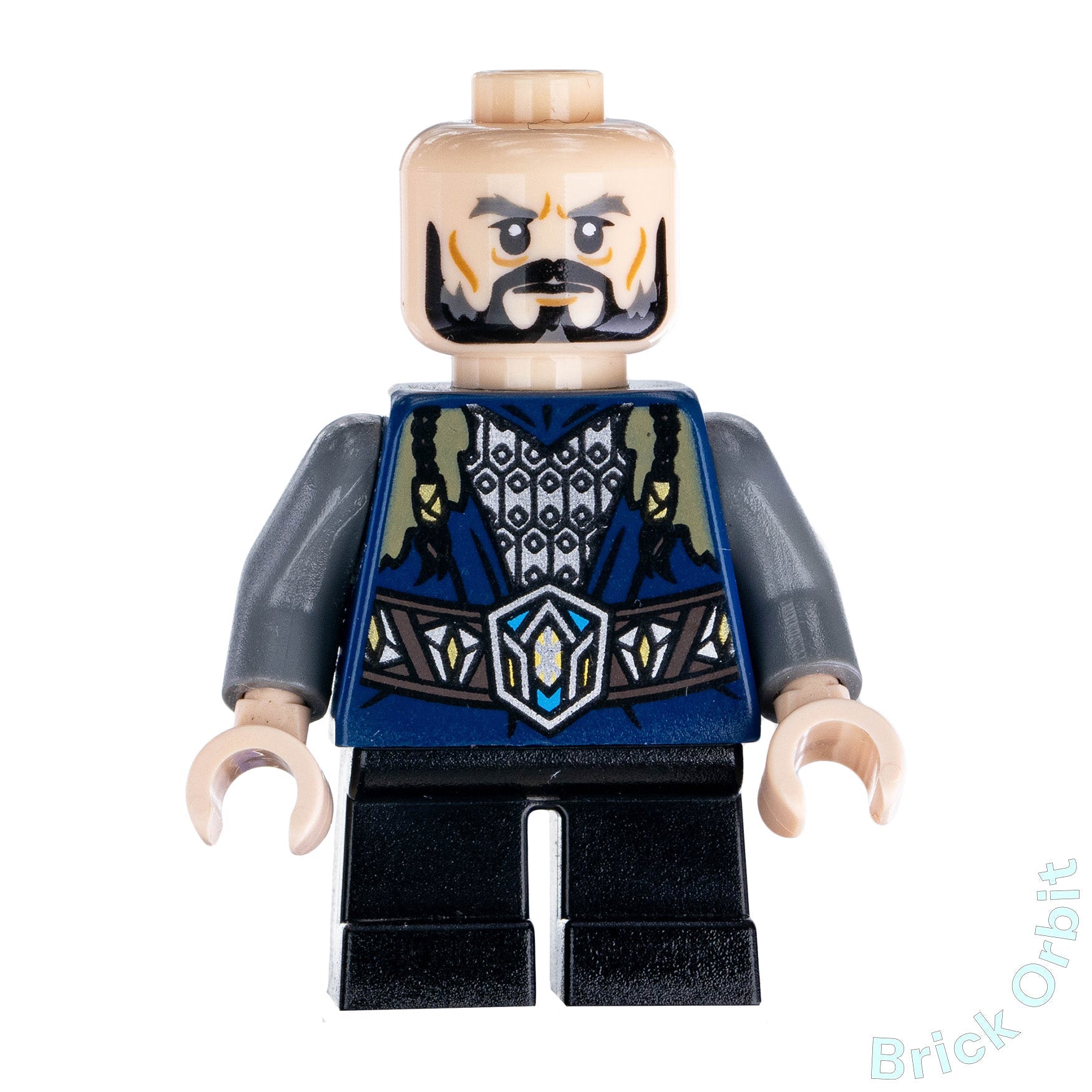 Genuine THORIN OAKENSHIELD (lor040) - The Hobbit And The Lord Of The Rings - Used LEGO® Minifigure from set 79002 - 1 - Product Image from Brick Orbit