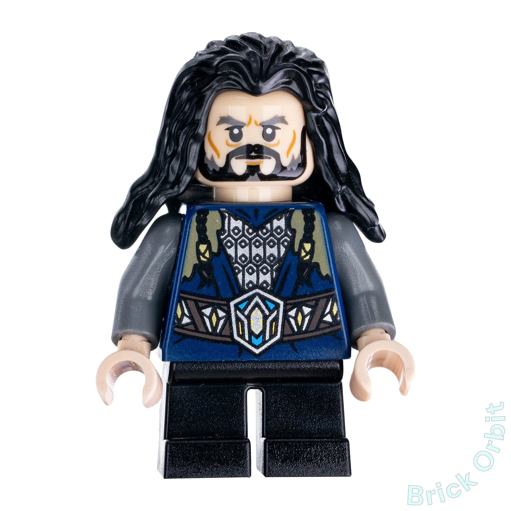 Genuine THORIN OAKENSHIELD (lor040) - The Hobbit And The Lord Of The Rings - Used LEGO® Minifigure from set 79002 - 1 - Product Image from Brick Orbit