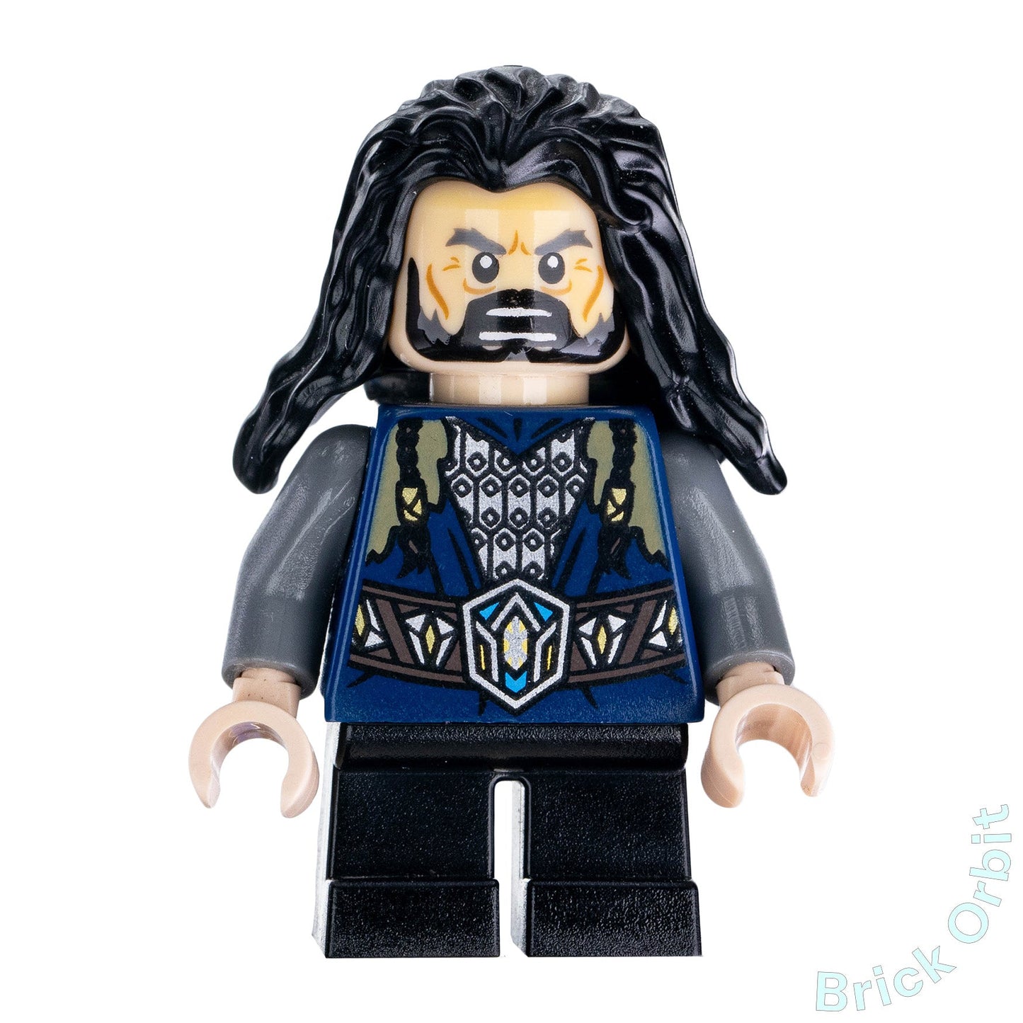 Genuine THORIN OAKENSHIELD (lor040) - The Hobbit And The Lord Of The Rings - Used LEGO® Minifigure from set 79002 - 1 - Product Image from Brick Orbit