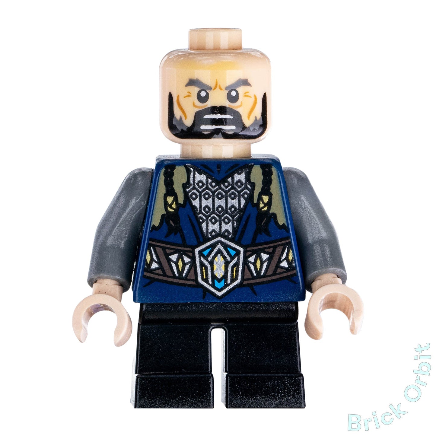 Genuine THORIN OAKENSHIELD (lor040) - The Hobbit And The Lord Of The Rings - Used LEGO® Minifigure from set 79002 - 1 - Product Image from Brick Orbit
