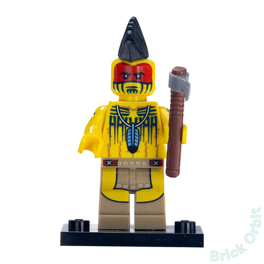 Genuine TOMAHAWK WARRIOR, SERIES 10 (col149) - Collectible Minifigures - Used LEGO¨ Minifigure - Product Image from Brick Orbit