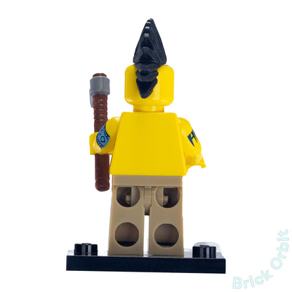 Genuine TOMAHAWK WARRIOR, SERIES 10 (col149) - Collectible Minifigures - Used LEGO¨ Minifigure - Product Image from Brick Orbit
