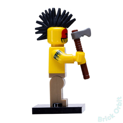 Genuine TOMAHAWK WARRIOR, SERIES 10 (col149) - Collectible Minifigures - Used LEGO® Minifigure - Product Image from Brick Orbit