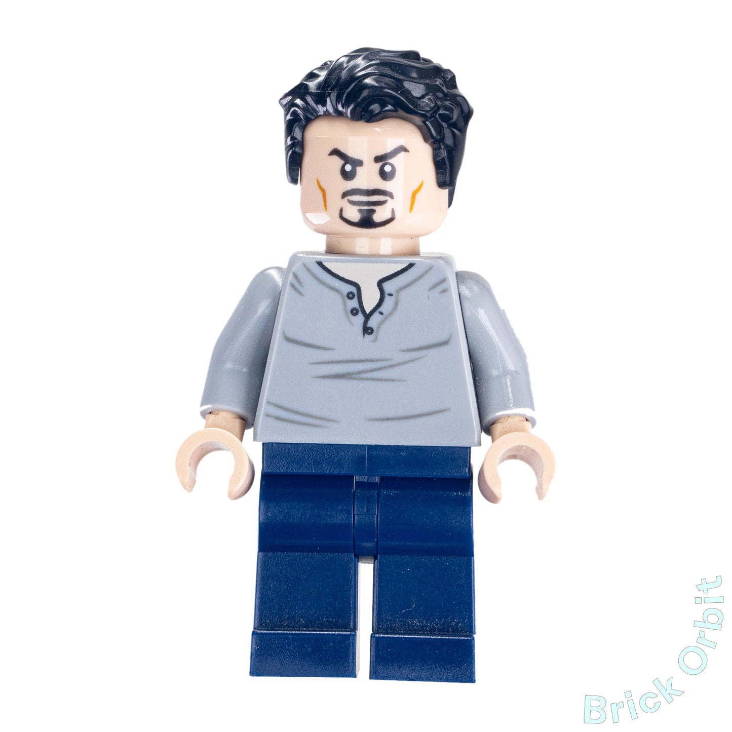 Genuine TONY STARK (sh666) - Marvel Super Heroes - Used LEGO® Minifigure from set 76167 - 1 - Product Image from Brick Orbit