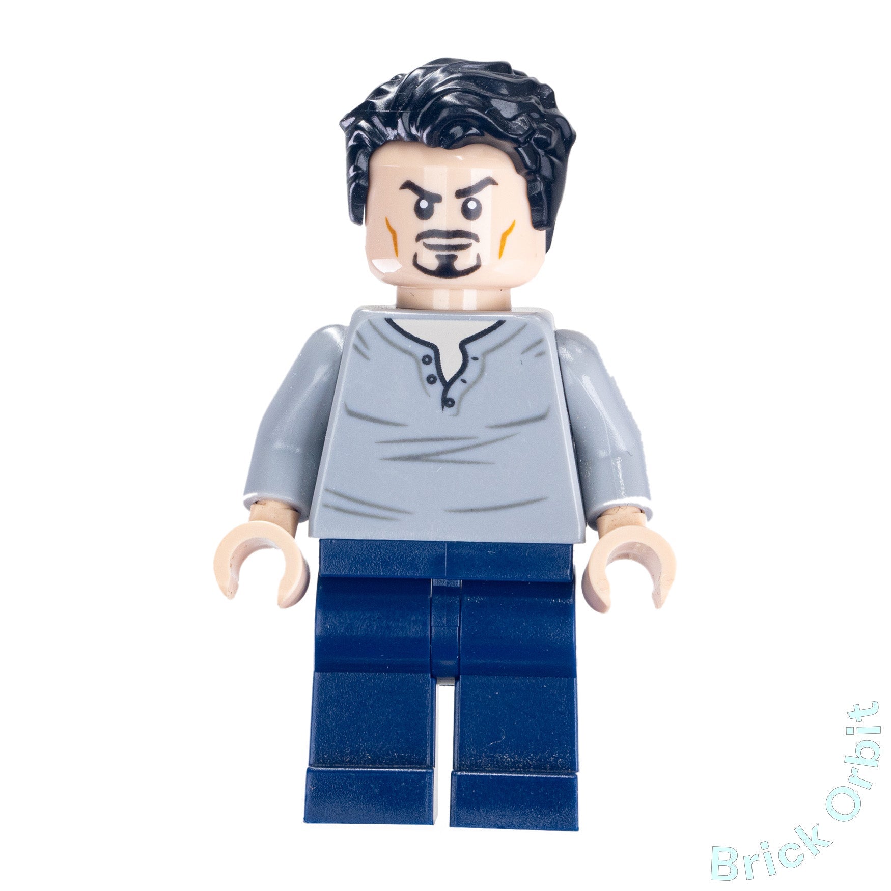 Genuine TONY STARK (sh666) - Marvel Super Heroes - Used LEGO® Minifigure from set 76167 - 1 - Product Image from Brick Orbit