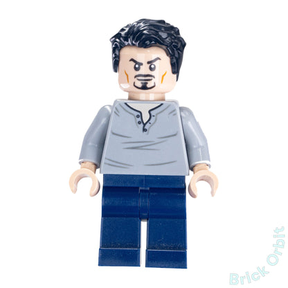 Genuine TONY STARK (sh666) - Marvel Super Heroes - Used LEGO® Minifigure from set 76167 - 1 - Product Image from Brick Orbit