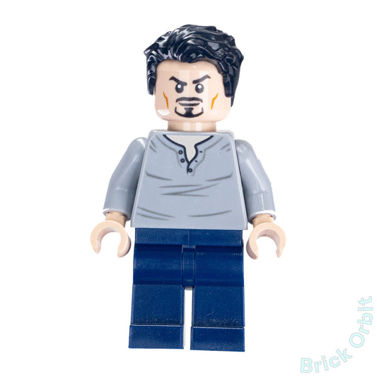 Genuine TONY STARK (sh666) - Marvel Super Heroes - Used LEGO® Minifigure from set 76167 - 1 - Product Image from Brick Orbit