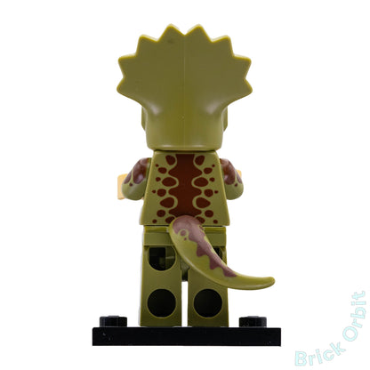 Genuine TRICERATOPS COSTUME FAN, SERIES 25 (col431) - Collectable Minifigures - New LEGO® Minifigure - Product Image from Brick Orbit