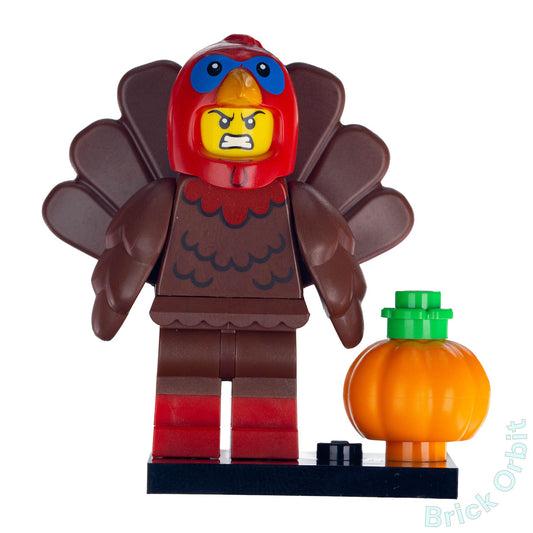 Genuine TURKEY COSTUME, SERIES 23 (col406) - Collectible Minifigures - Used LEGO¨ Minifigure - Product Image from Brick Orbit