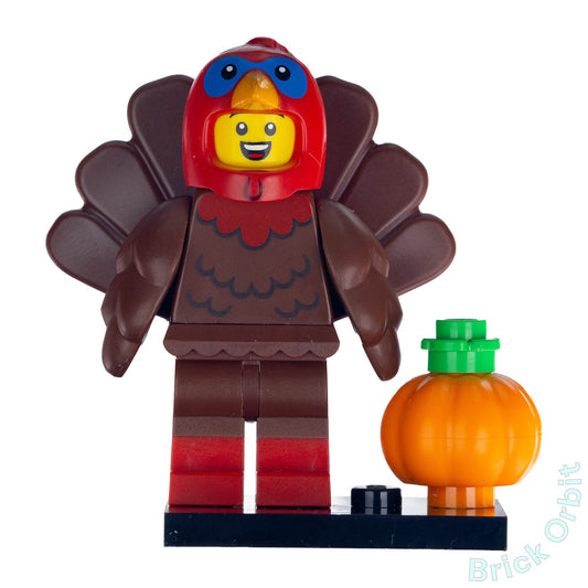 Genuine TURKEY COSTUME, SERIES 23 (col406) - Collectible Minifigures - Used LEGO¨ Minifigure - Product Image from Brick Orbit