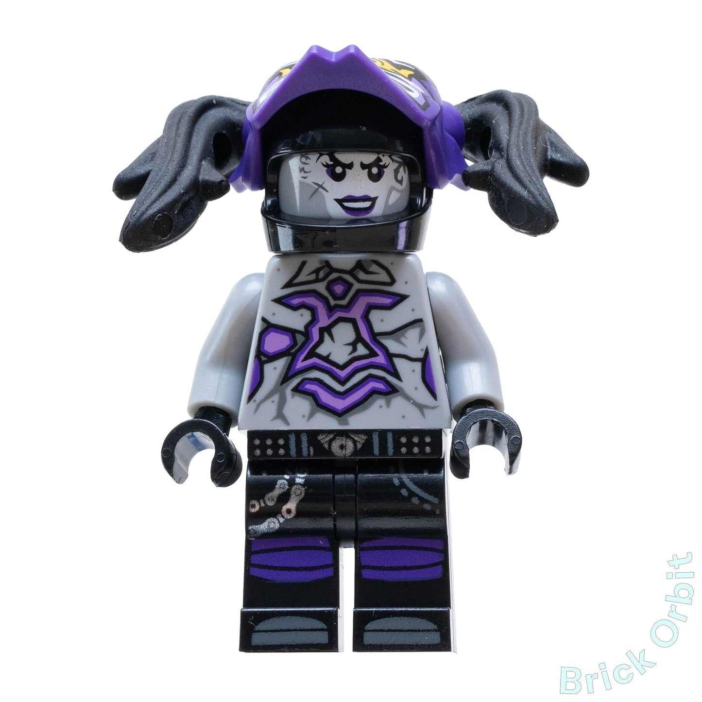 Genuine ULTRA VIOLET (ONI MASK OF HATRED) (njo397) - Ninjago - Used LEGO® Minifigure from set 70641 - 1 - Product Image from Brick Orbit