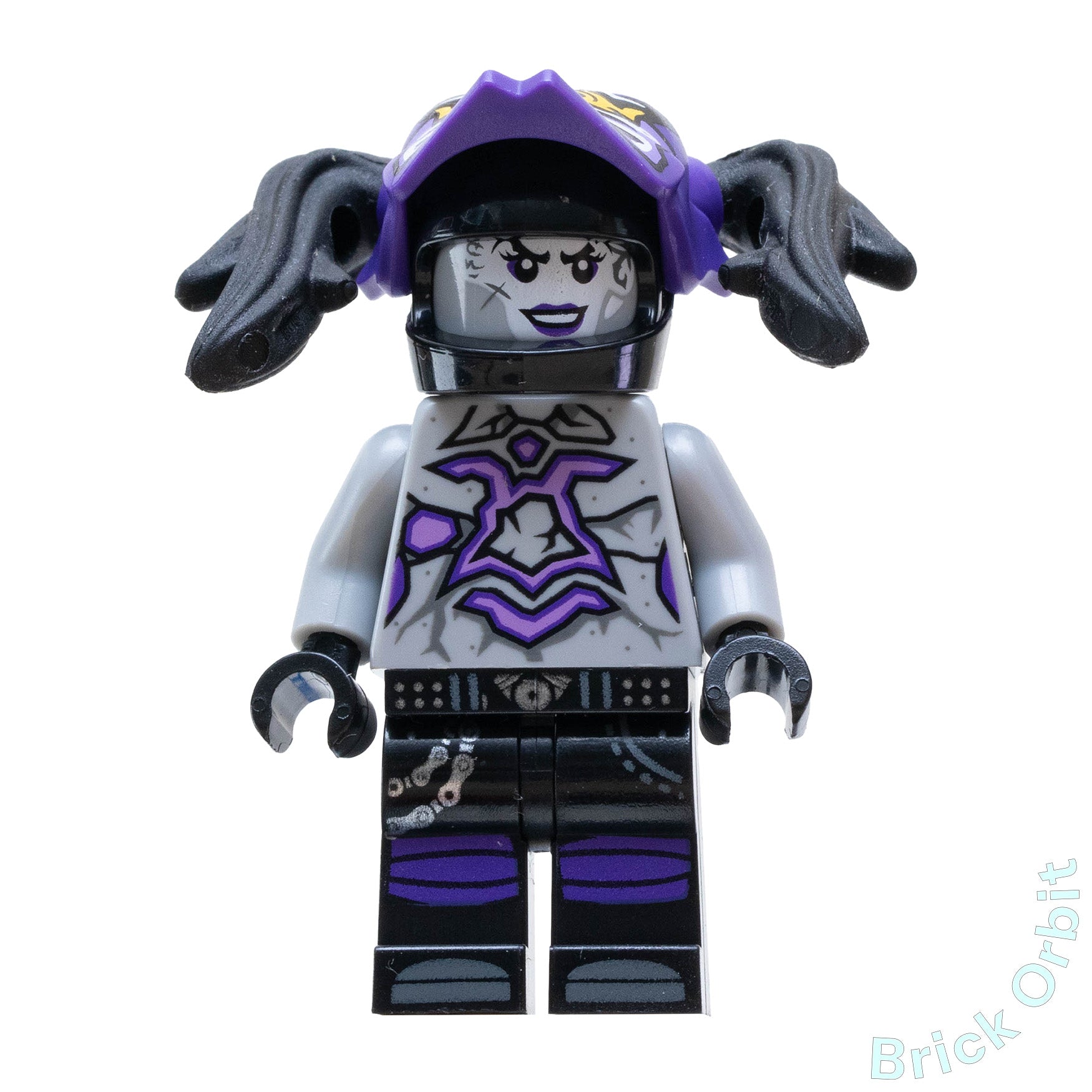 Genuine ULTRA VIOLET (ONI MASK OF HATRED) (njo397) - Ninjago - Used LEGO® Minifigure from set 70641 - 1 - Product Image from Brick Orbit